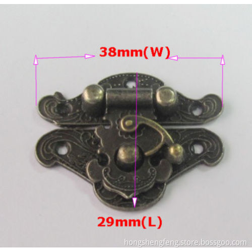 Factory Supply Zinc Alloy Metal Lock for Wooden Box